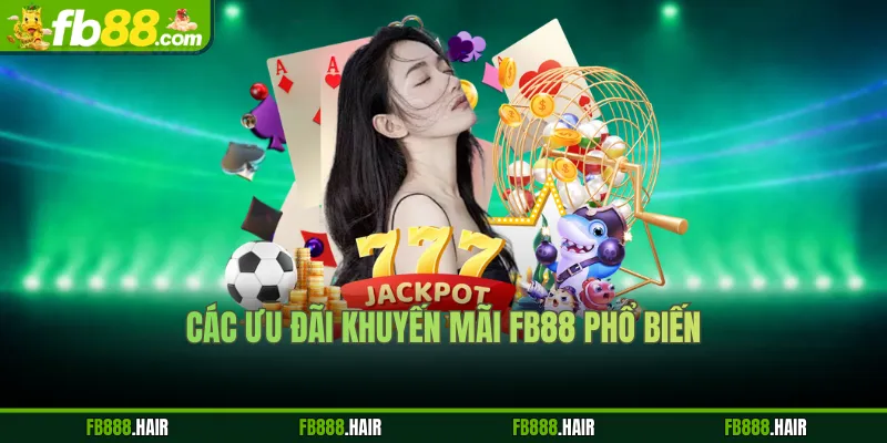 Các ưu đãi khuyến mãi FB88 phổ biến