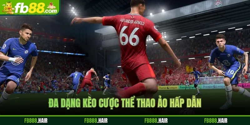 Đa dạng kèo cược thể thao ảo hấp dẫn