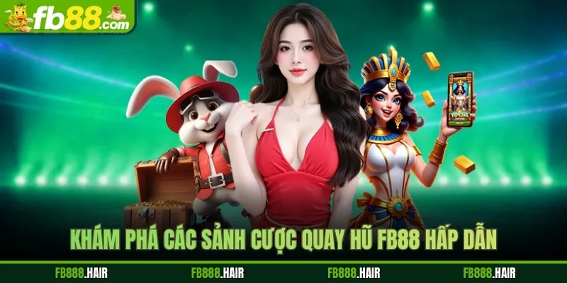 Khám phá các sảnh cược quay hũ FB88 hấp dẫn
